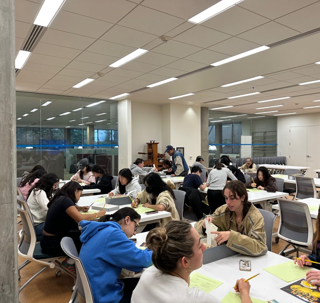DH187, "Redefining LA," Class Visiting Special Collections
